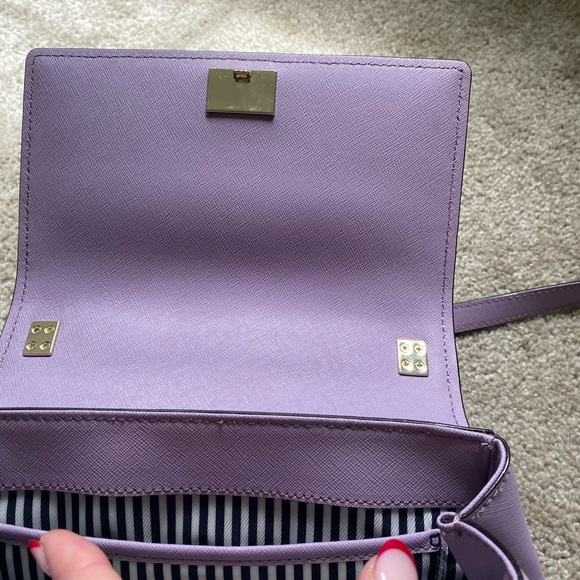 KATE SPADE LILAC BAG - Picture 6 of 10